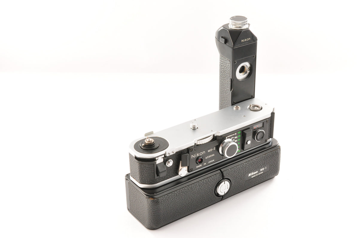 [Exc+5] Nikon MD-2 Motor Drive + MB-1 Battery Pack for F2