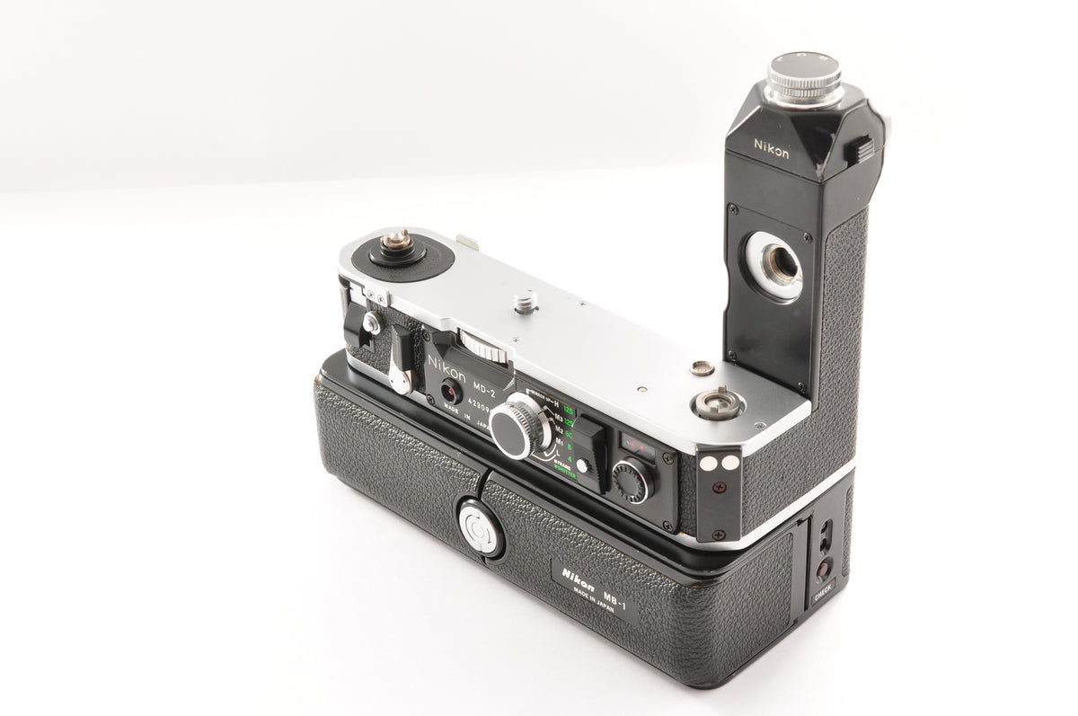 [Exc+5] Nikon MD-2 Motor Drive + MB-1 Battery Pack for F2