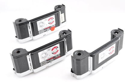 [N Mint] Zeiss Ikon Interchangeable Film Back Magazine 3PCS for Contarex #F213