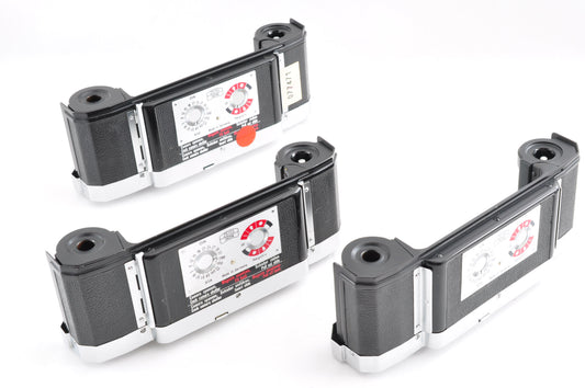 [N Mint] Zeiss Ikon Interchangeable Film Back Magazine 3PCS for Contarex #F213