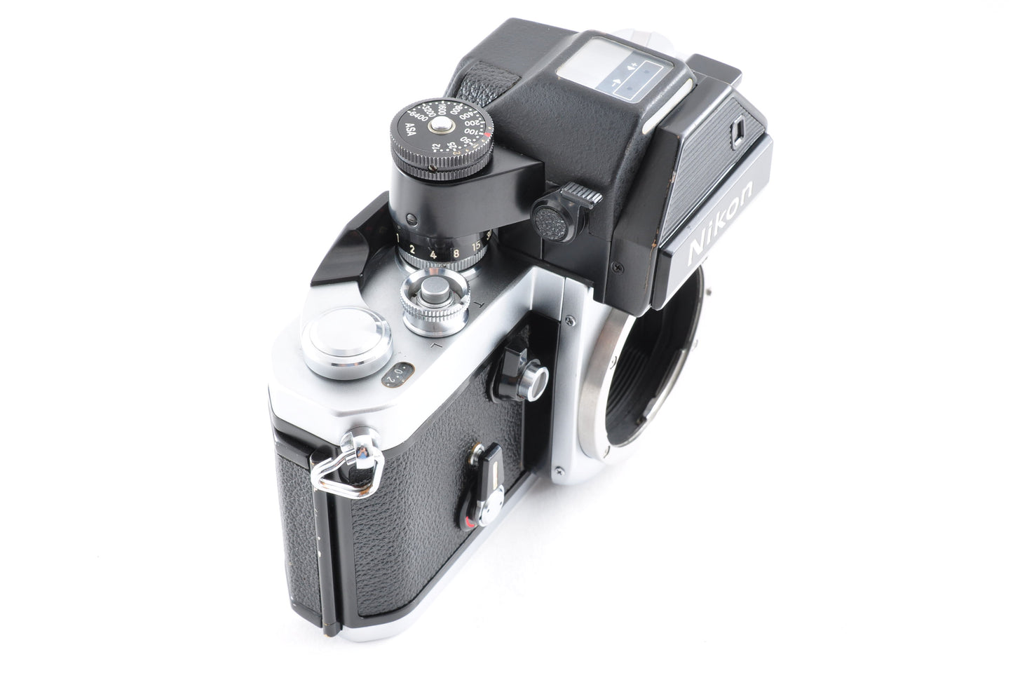 [Exc+5] Nikon F2 Photomic S Silver 35mm SLR Film Camera DP-2 #7272