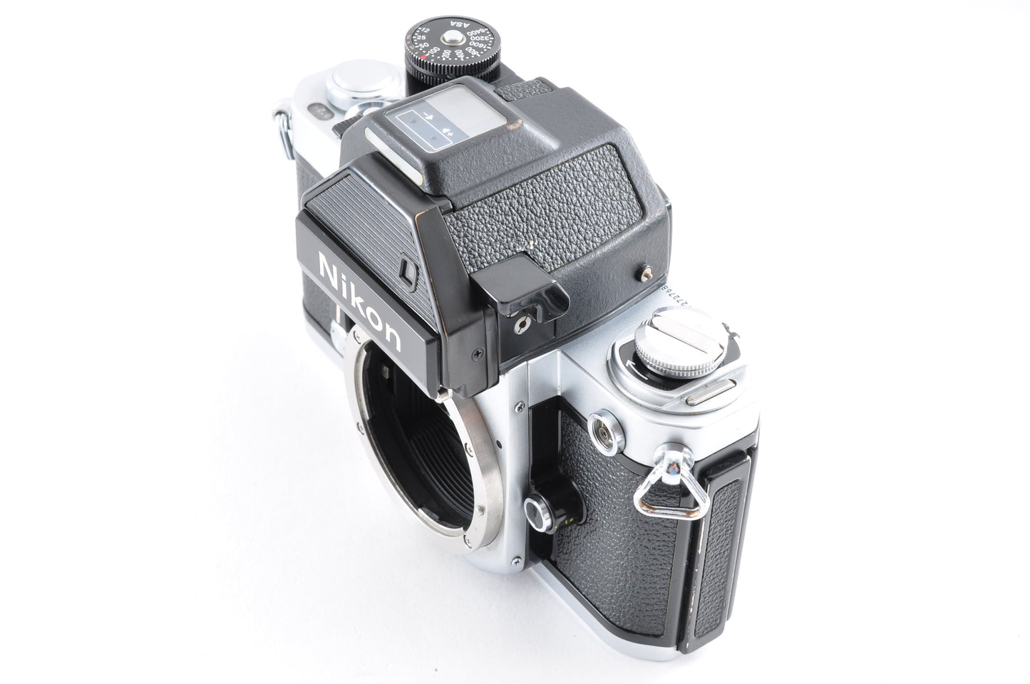 [Exc+5] Nikon F2 Photomic S Silver 35mm SLR Film Camera DP-2 #7272