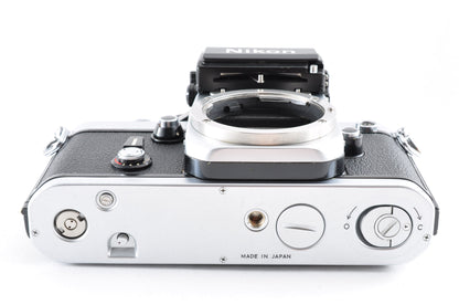 [Exc+5] Nikon F2 Photomic S Silver 35mm SLR Film Camera DP-2 #7272