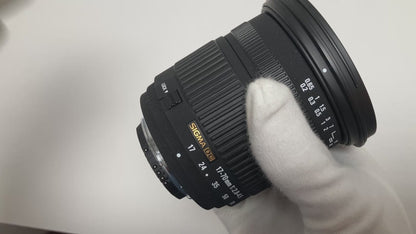 [Exc+5] Sigma DC 17-70mm f/2.8-4.5 MACRO AF Lens For Nikon F #1263