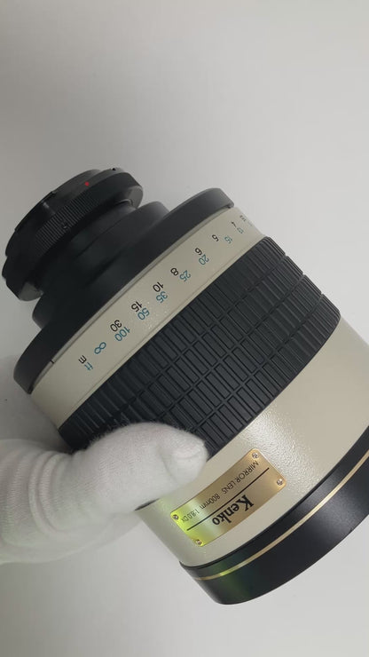[Exc+5] Kenko Mirror 800mm F/8 DX Lens  T Mount/Canon EF Mount #J262