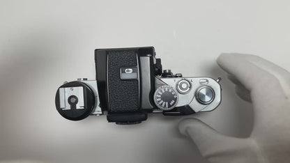 [Exc+5] Nikon F2 Photomic A Silver 35mm SLR Film Camera DP-11 #8314