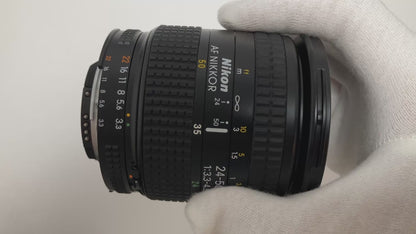 [Exc+5] Nikon AF Nikkor 24-50mm f/3.3-4.5 D Wide Angle Zoom Lens #9418