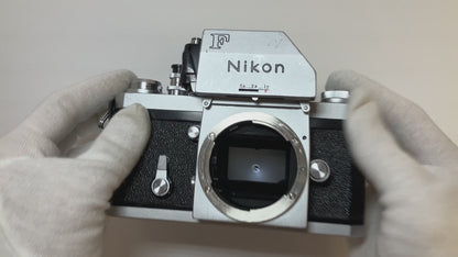 [Exc+5] Nikon F Photomic FTN Red Dot SLR 35mm Film Camera #6597