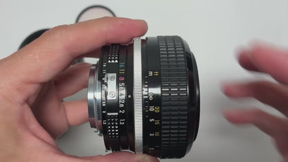 [Exc+5] Nikon NEW NIKKOR 55mm f/1.2 Ai Converted MF Lens From Japan #2606