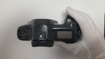 [Exc+4] Canon EOS-1 SLR 35mm Film Camera + SPEEDLITE 300EZ #4394