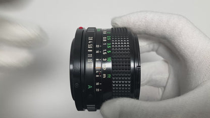 [Exc+5] Canon New FD 135mm F/2.8 + 28mm f/2.8 MF Lens #4939