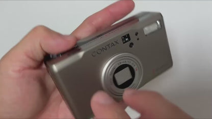 [Exc+5] CONTAX TVS Digital Compact Digital Camera From Japan #3311