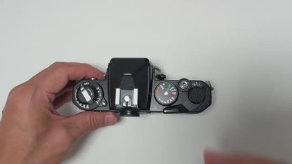 [Exc+5] Nikon FE Black + NIKKOR-N Auto 24mm f/2.8 Lens Ai Converted #9604