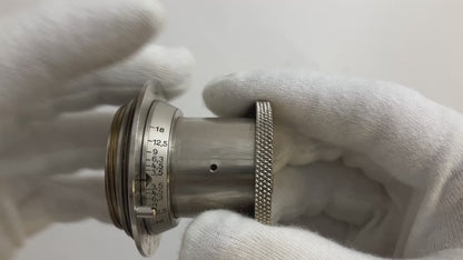 [Exc+4] Leica Leitz Elmar 50mm f/3.5 MF Lens L39 LTM Nickel #1539