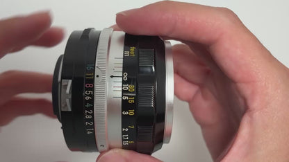 [Exc+4] Nikon Non-Ai NIKKOR-S Auto 50mm f/1.4 MF Lens From Japan #8312
