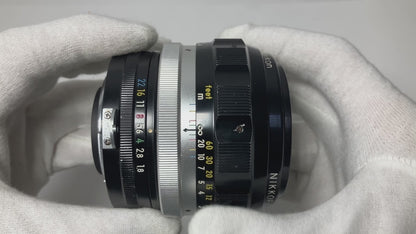 [Exc+4] Nikon NIKKOR-H.C Auto 85mm F/1.8 Non-Ai MF Lens #3929