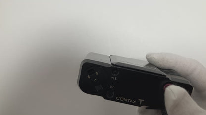 [Exc+5] CONTAX T Black Rangefinder 35mm Film Camera #3175