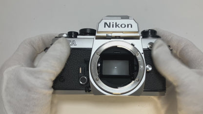 [Exc+5] Nikon FA 35mm SLR Film Camera Body Silver  #5013