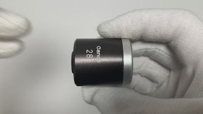 [Exc+5] Canon 28mm View Finder Black for Rangefinder Camera #S201