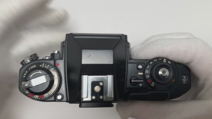 [Exc+4]Nikon FG Black 35mm SLR Film Camera Body + Ai NIKKOR 50mm f/2 Lens #4646