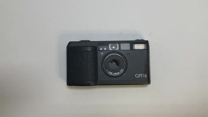 [Exc+4] LCD Works Ricoh GR1 Point & Shoot 35mm Film Camera Black #1390
