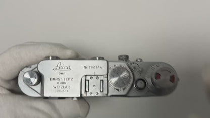 [Exc+4] Leica IIIf Rangefinder Film Camera + FED 50mm f/3.5 From Japan #2814