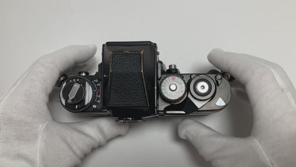 [Exc+2] Nikon F3 Eye Level SLR 35mm Film Camera w/ MD-4 #1387