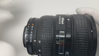 [Exc+4] Nikon AF NIKKOR 20-35mm F/2.8 D Wide Angle Zoom Lens #2105