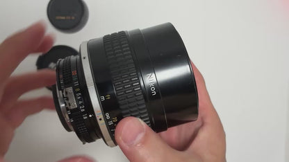 [Exc+5] Nikon Ai-S NIKKOR 105mm f/1.8 Telephoto Lens From Japan #5025