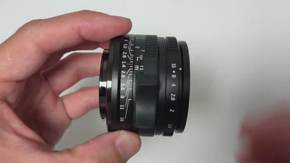 [N Mint] 7Artisans 35mm f/1.4 MF Lens For Fujifilm X Mount From Japan #4736